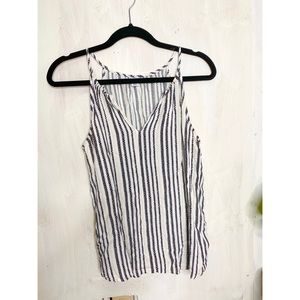 Old Navy striped flowy tank top